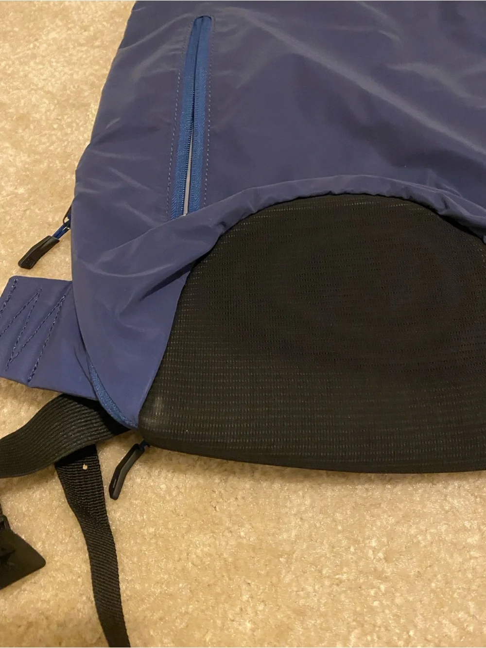 TUCANO Blue Lightweight Backpack Travel Everyday Unisex Bag